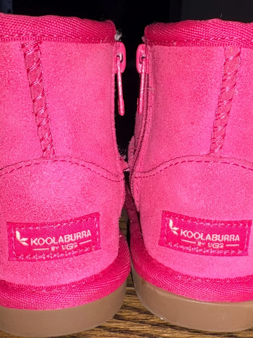 Toddler Hot pink Koolaburra boots